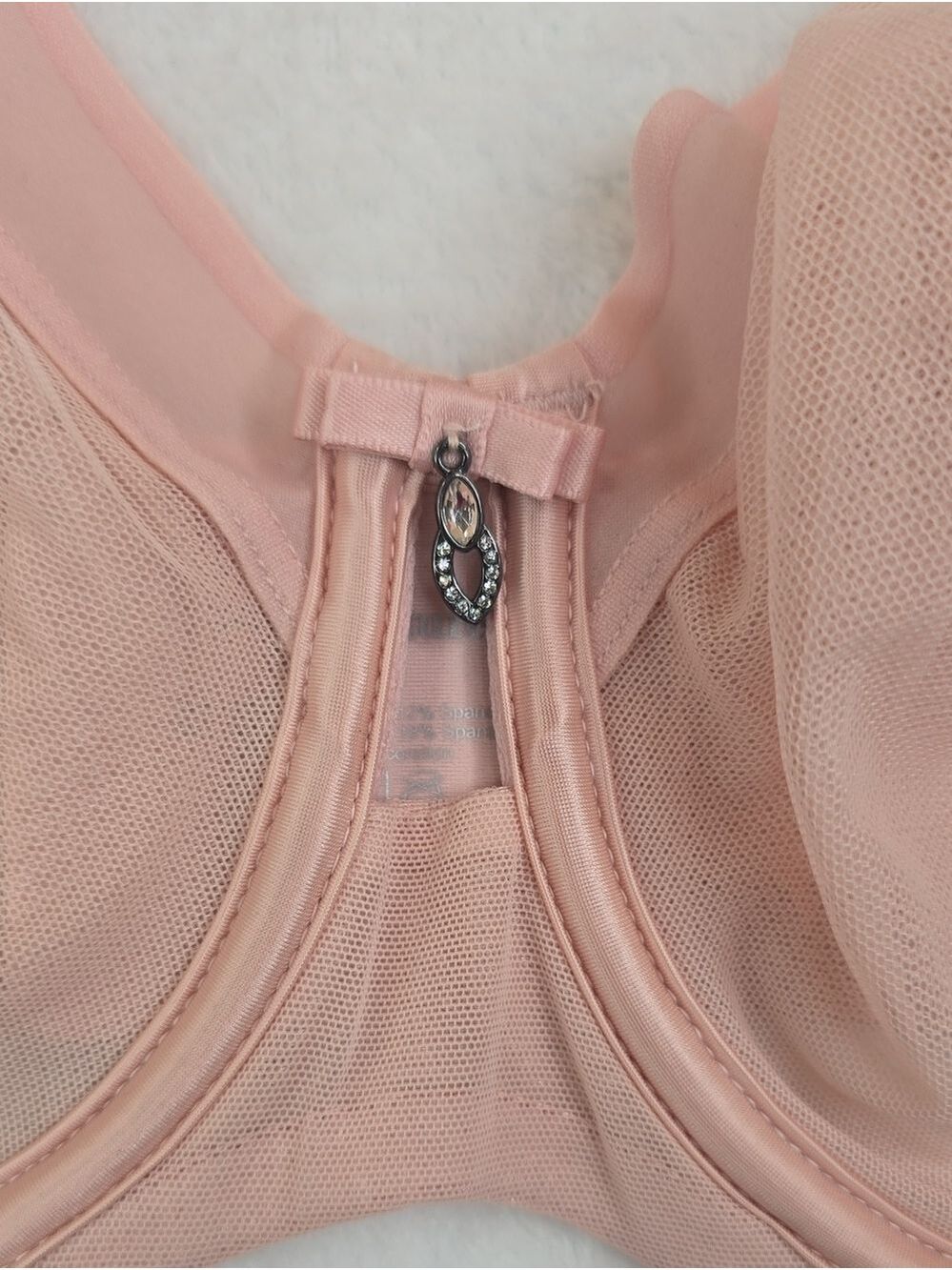Curvy Couture Sheer Mesh Full Coverage Unlined Underwire Bra 34DDD NWT - Picture 5 of 7